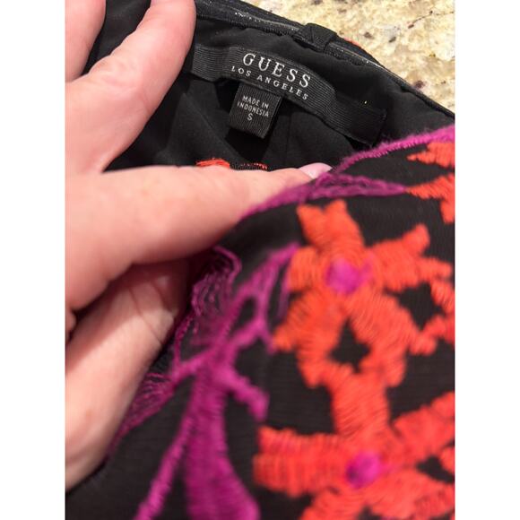 GUESS Bestia Strapless Sweetheart Neck Dress Size Small 0-4 - Picture 4 of 5